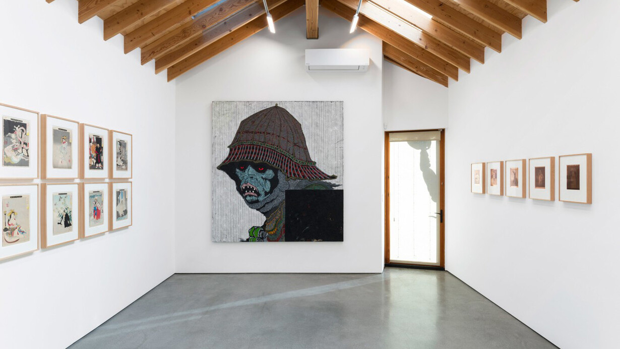 Various artists, Stranger things, exhibition view. Courtesy of Simchowitz Gallery