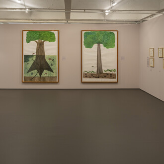 Abel Rodríguez—Mogaje Guihu, The tree of life and abundance, exhibition view. Courtesy of MASP