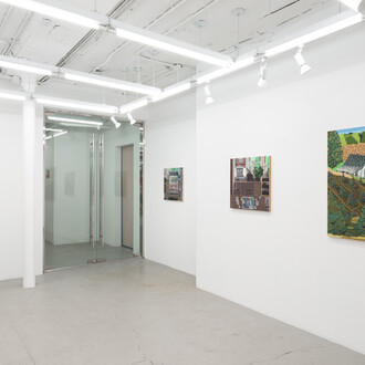 Ann Toebbe, Field and stream of consciousness, exhibition view. Courtesy of Nicelle Beauchene Gallery