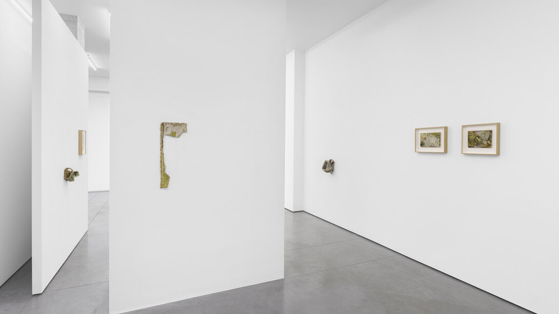 Bram Van Breda, When a bubble hits the surface, vue de l'exposition. Avec l'aimable autorisation de la Whitehouse Gallery