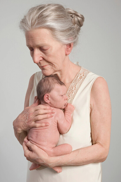 Sam Jinks, Woman and child (détail), 2010. Avec l'aimable autorisation du Musée national des beaux-arts du Québec