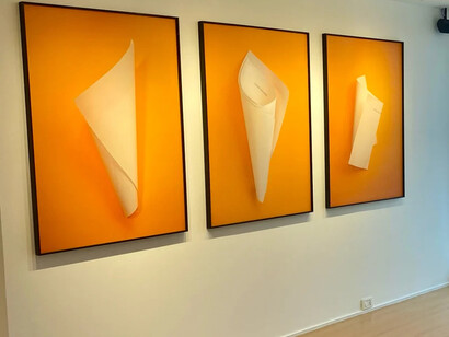 Varios artistas, The breath of time, vista de exhibición. Cortesía de Beatriz Esguerra Art