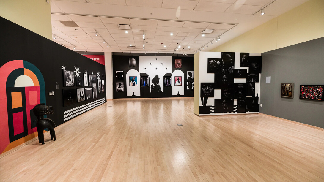 Shawn Theodore, Pyramid club uninterrupted, exhibition view. Courtesy of Paradigm Gallery + Studio