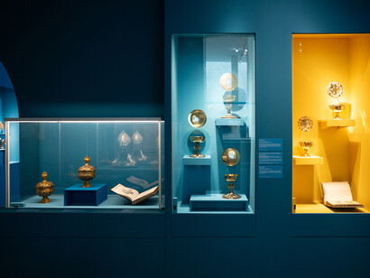 The middle ages of the 19th century : Creations and forgeries in the decorative arts, exhibition view. Courtesy of the Musée de Cluny