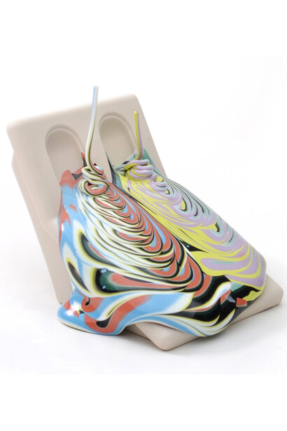 Lauren Mabry, Dual flow no. 1, 2025. Courtesy of Lauren Mabry and Pentimenti, Philadelphia, PA