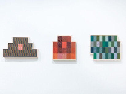 Will Sears, Upon and within, exhibition view. Courtesy of Massey Klein Gallery