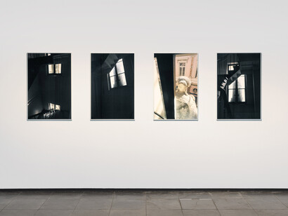 Kunsthalle Wien Preis 2025. Jonida Laçi & Luīze Nežberte, ausstellungsansicht. Mit freundlicher genehmigung der Kunsthalle Wien