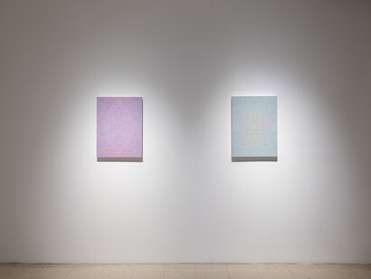 Christine Nobel, Notes cosmiques, vue d'exposition. Avec l'aimable autorisation d'Art Mûr