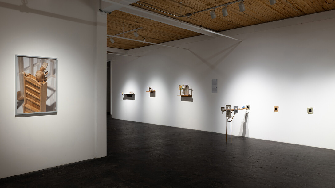 Guillaume Lachapelle, Points de fuite, vue d'exposition. Avec l'aimable autorisation d'Art Mûr