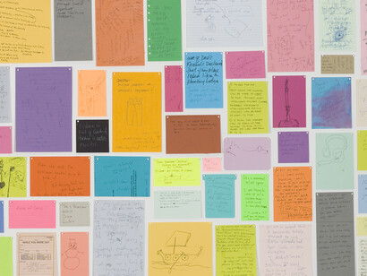 Collection in conversation with Pablo Helguera. Cortesía del MCA Chicago