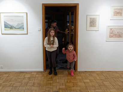 Ján Polom, The four seasons, exhibition view. Courtesy of Gallery of Spiš Artists