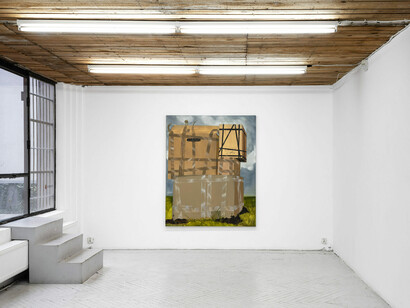 Karolina Jabłońska, Old wives' summer, exhibition view. Courtesy of Raster Gallery