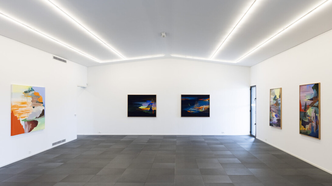 Rita Fischer, Intemperies, vista de exhibición. Cortesía de Galería Xippas