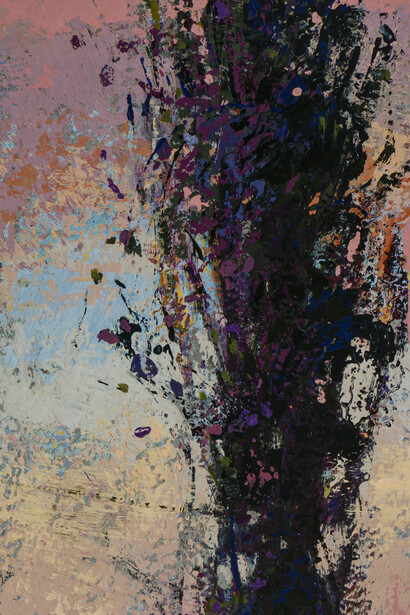 John Fincher, Single poplar #1 (detail), n.d. Courtesy of LewAllen Galleries