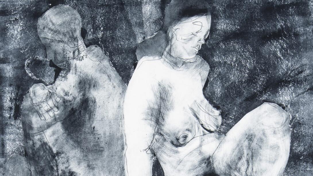 Alison Smith, Figure study II (detail), 2025. Courtesy of .M Contemporary