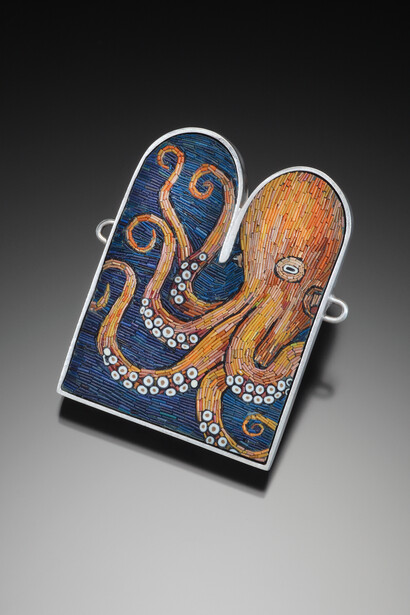 Cynthia Toops & Dan Adams, Octopus, 2025. Courtesy of Mobilia Gallery