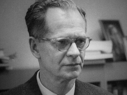B.F. Skinner presso il Dipartimento di Psicologia dell'Università di Harvard, intorno al 1950