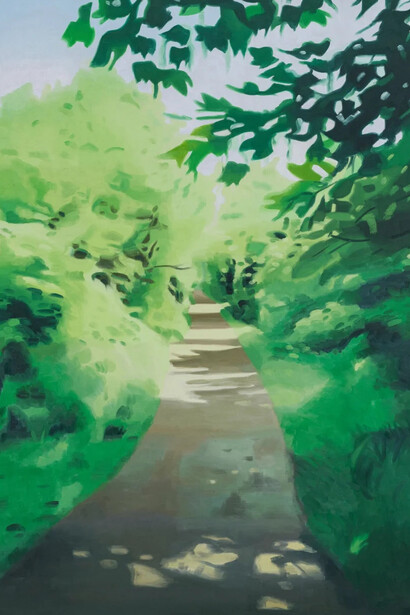 Mike Silva, Pathway, 2025. Courtesy of Anton Kern Gallery