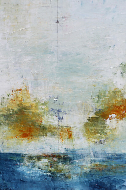 Peter Burega, As the rain came in, 2025. Courtesy of LewAllen Galleries