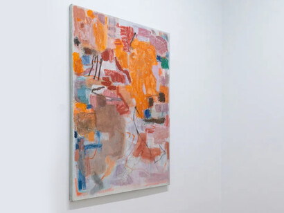 Joe Warrior-Walker, Ley lands, exhibition view. Courtesy of Massey Klein Gallery