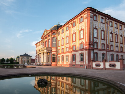 The palace was designed primarily by architect Balthasar Neumann