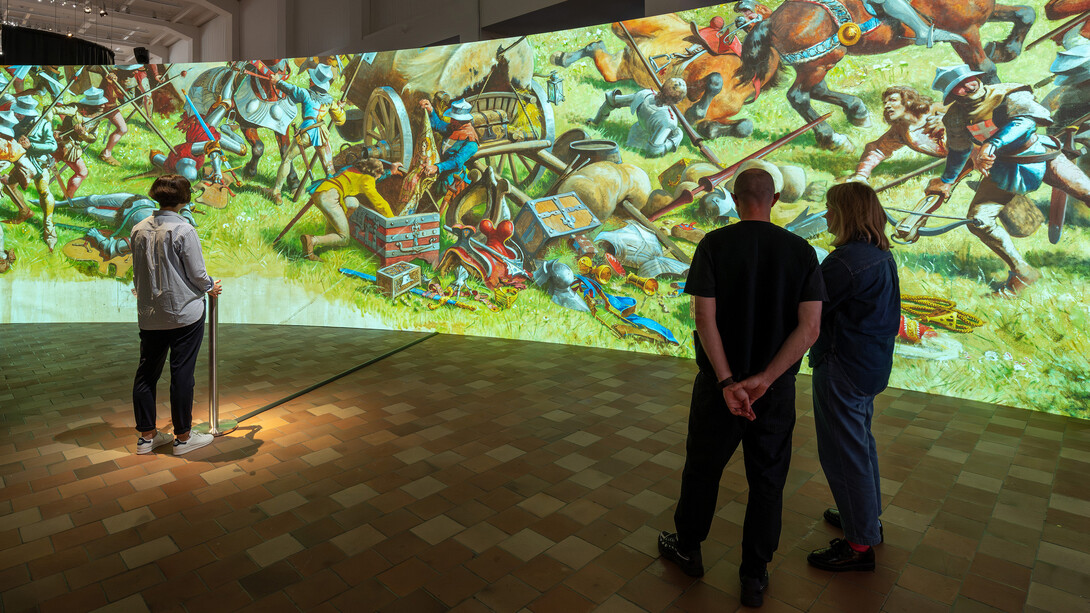 Museum of the future – 17 digitale experimente, ausstellungsansicht. Mit freundlicher genehmigung des Museums für Gestaltung