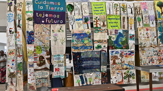 Collage on climate, People's Summit, Belem @ Ashish Kothari