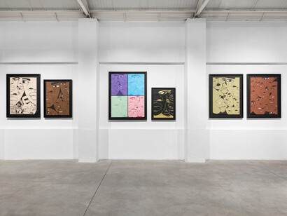 Dino D’Santiago, Portal do retorno (Portal of return), exhibition view. Courtesy of Underdogs