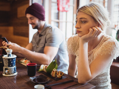 By the end of the night, she heard more about his wife than about himself