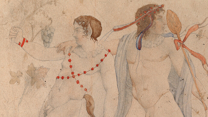 Auguste Rodin, Bacchanale d'après un vase antique (detail), 1870. Courtesy of Musée Rodin