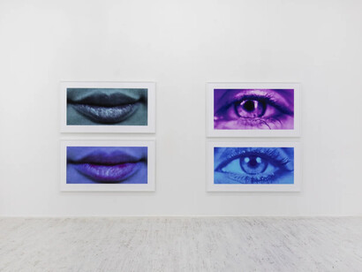 Sam Samore, Schizophrenic beauty (Continued), exhibition view. Courtesy of Thomas Brambilla