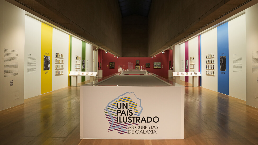 Un país ilustrado, vista de exhibición. Cortesía de MARCO