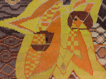 Claudia Alarcón, Kates tsinhay — Mujeres estrellas (detalhe), 2023. Cortesia da MASP