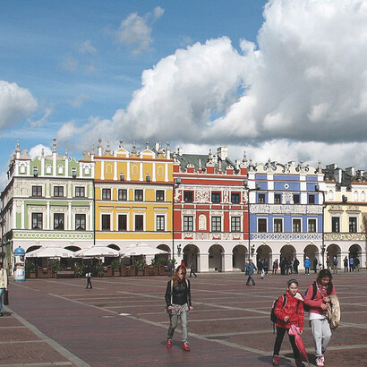 Bernardo Morando, Zamość, piazza, Poland