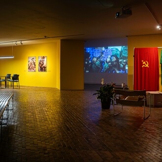 Su Hui-Yu, La saga total, vista de exhibición. Cortesía del MAMBO