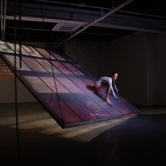 Heron. Winter performance series 2026, exhibition view. Courtesy of Carvalho