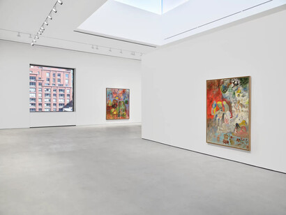Qiu Xiaofei, The theater of Wither and Thrive, exhibition view. Courtesy of Hauser & Wirth Gallery