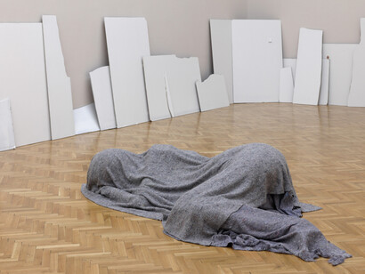 Kateřina Vincourová, Skin care, exhibition view. Courtesy of Galerie Rudolfinum