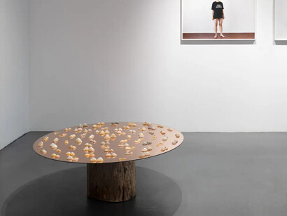 Maria Kapajeva, By losing them, I become a whole, exhibition view. Courtesy of Kogo Gallery