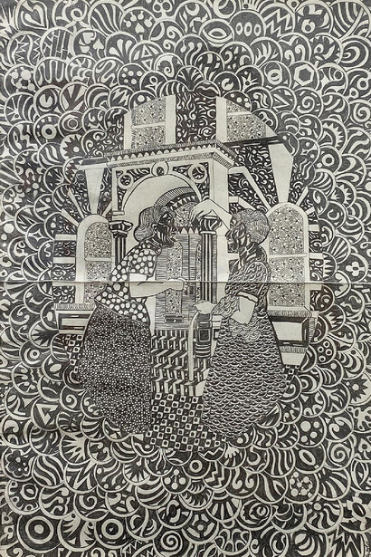 Roz Leibowitz, The glass house (detail), 2006. Courtesy of Sears-Peyton Gallery