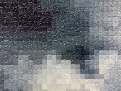 Meltem Sırtıkara, The staircase is a circle, exhibition view. Courtesy of Pg Art Gallery