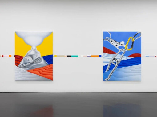 Jac Leirner und Rafa Silvares, Ensemble, ausstellungsansicht. Mit freundlicher genehmigung von Esther Schipper