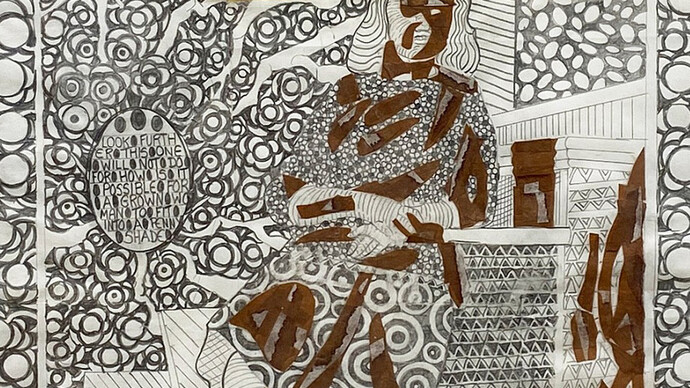 Roz Leibowitz, Pennyshade (detail), 2007. Courtesy of Sears-Peyton Gallery