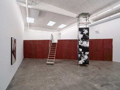 E.B. Itso, Light over the last fields, exhibition view. Courtesy of Galleri Nicolai Wallner