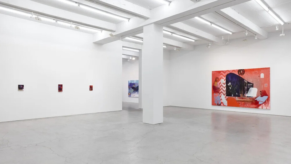 Jennifer Packer, Dead letter, exhibition view. Courtesy of Sikkema Jenkins & Co.