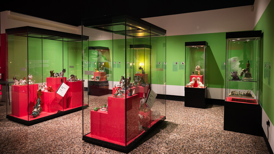 Pippa Hale, Pet project, exhibition view. Courtesy of the Bowes Museum ©The Bowes Museum, County Durham. Photography by Claire Collinson