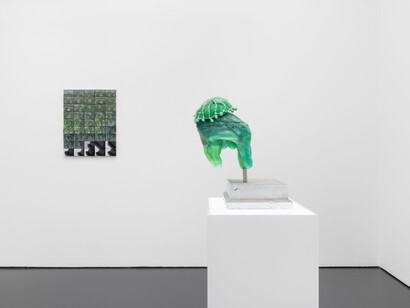 Evian Wenyi Zhang, 化身 (huàshēn), exhibition view. Courtesy of Pedro Cera