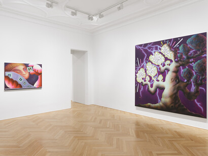 Eleanor Swordy, Say less, ausstellungsansicht. Mit freundlicher genehmigung der Galerie Max Hetzler