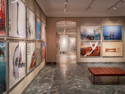 Japan modern poster, exhibition view. Courtesy of Designmuseum Danmark