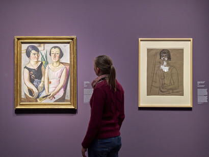 Beckmann, exhibition view. Courtesy of Museum Städel